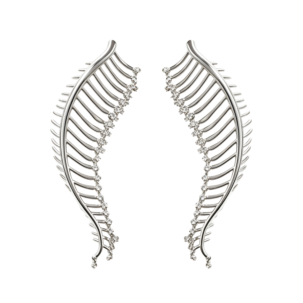 Exoskeleton Long Antenna Earrings / EXOSKELETON