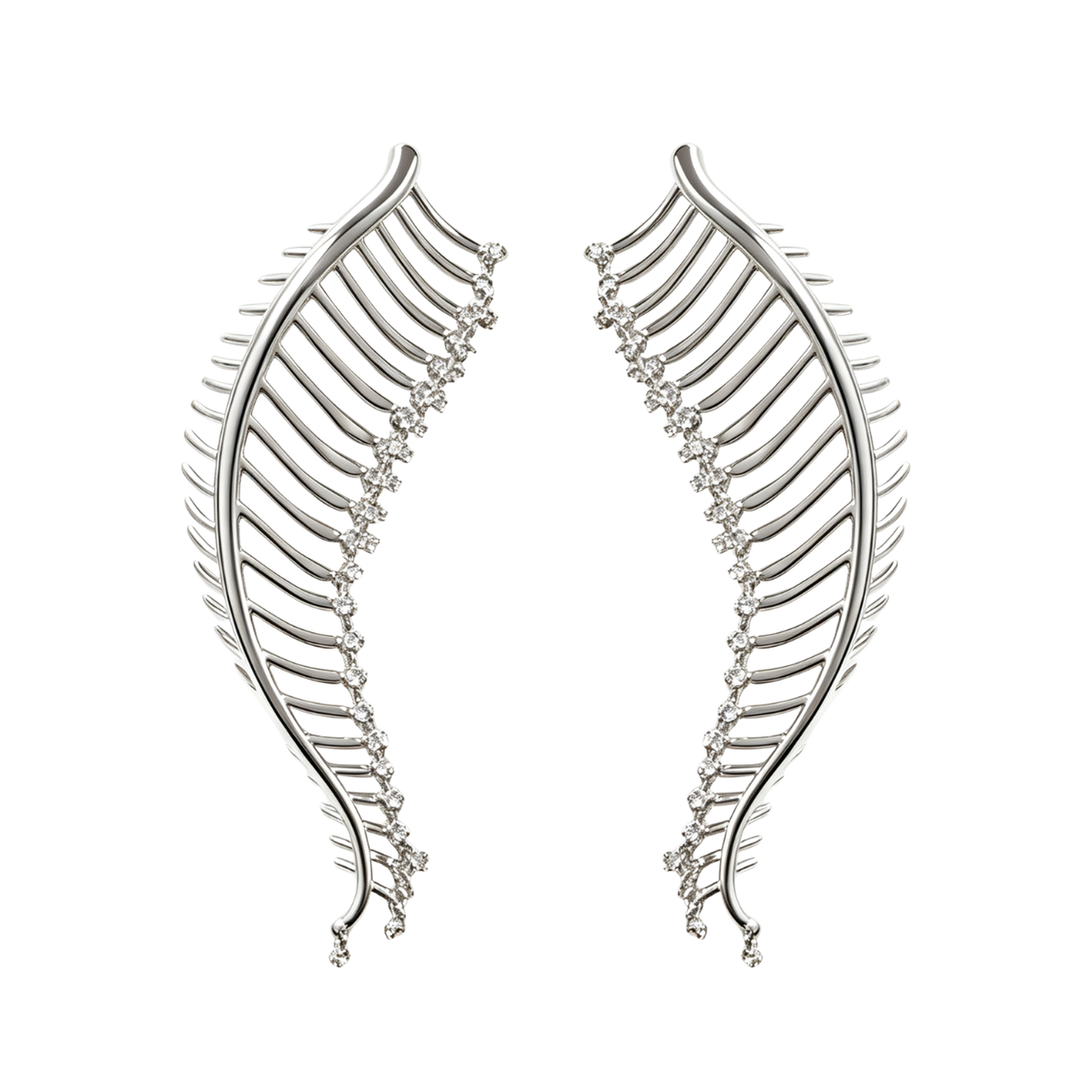 Exoskeleton Long Antenna Earrings / EXOSKELETON