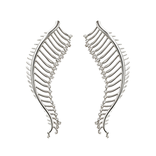 Exoskeleton Long Antenna Earrings / EXOSKELETON