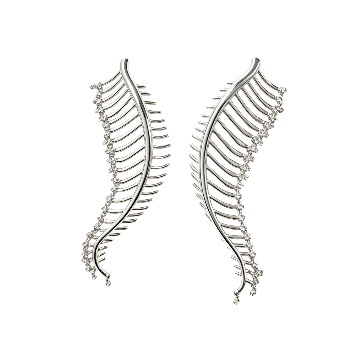 Exoskeleton Long Antenna Earrings / EXOSKELETON