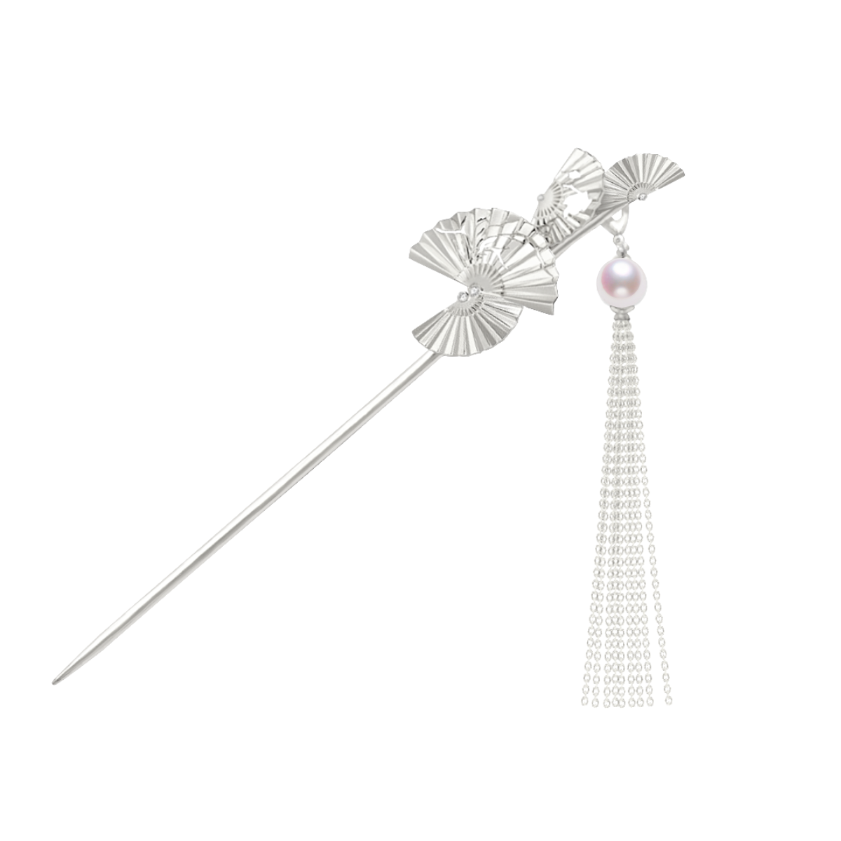 Dancing-Fan Neo-Chinoiserie HairPin / THE FAN