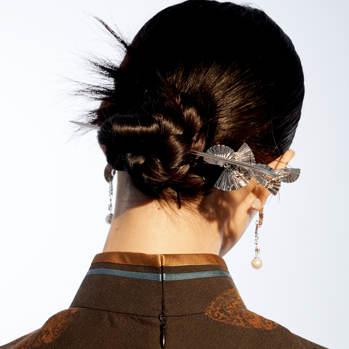 Dancing-Fan Neo-Chinoiserie HairPin / THE FAN