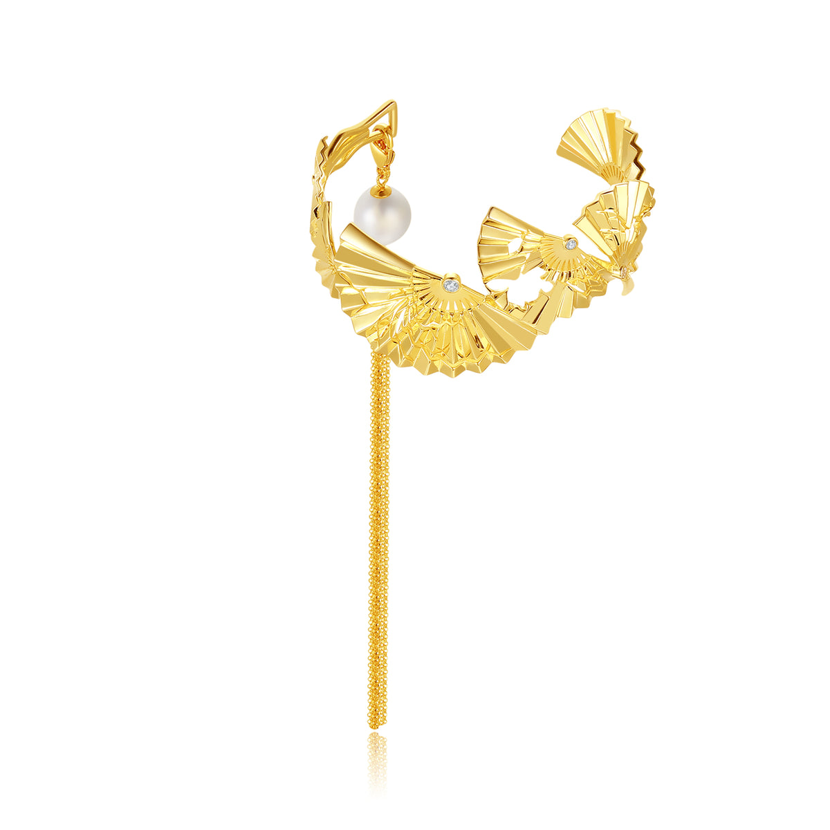 The Fan-Dancing Bangle Bracelate / THE FAN