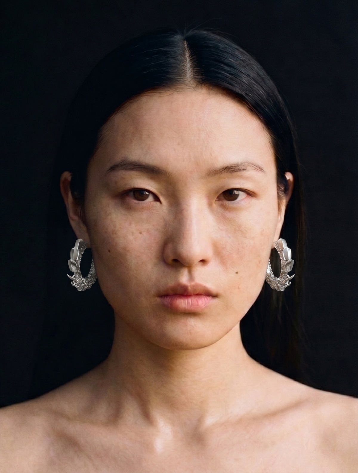 Mini Exoskeleton Kinetic Earrings / EXOSKELETON